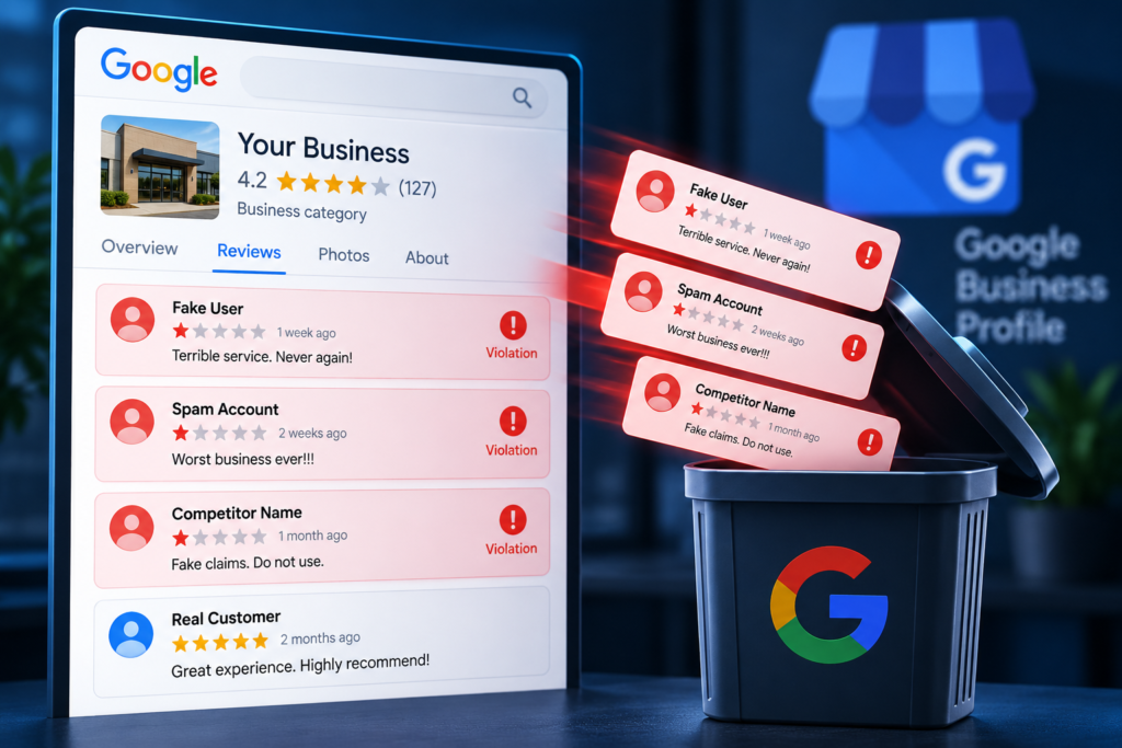 Remove Fake Google Reviews